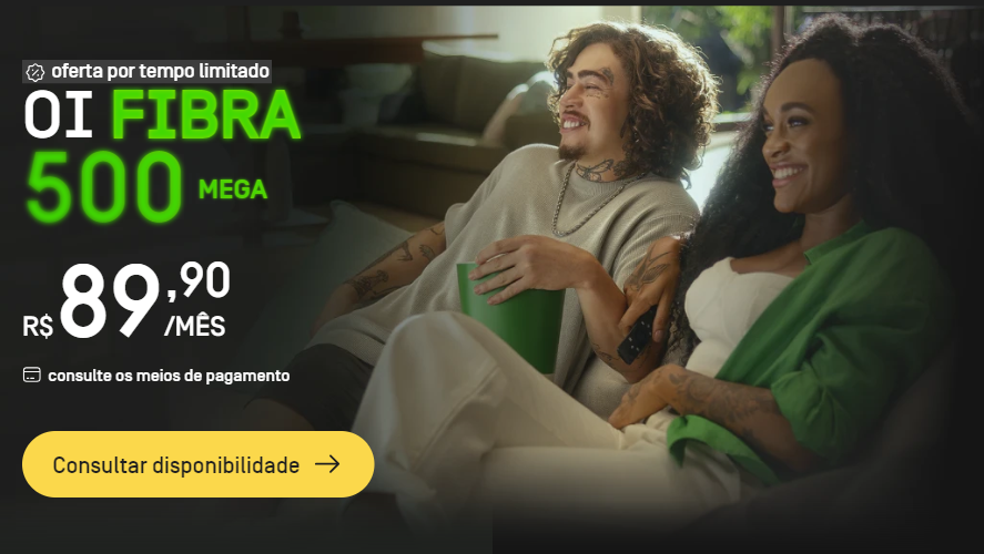 Planos de Internet Oi Fibra